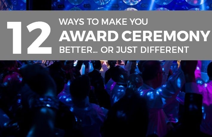 Award Ceremony Tips