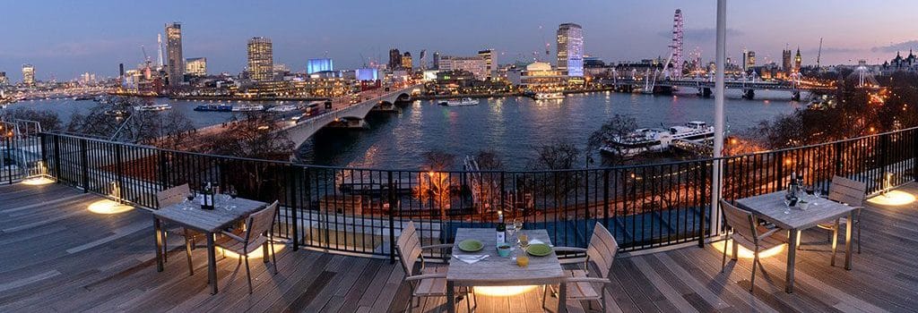 Venues with views in London